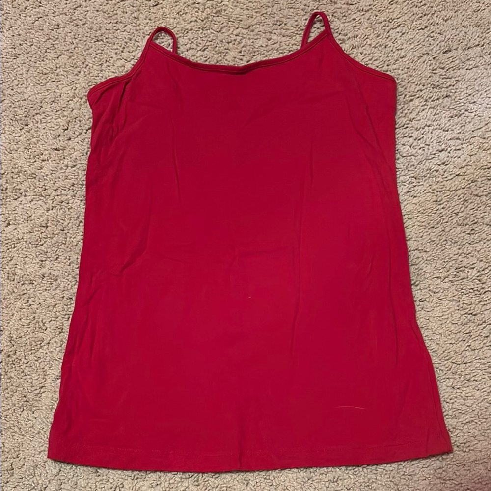 Red Women's Camisole Top